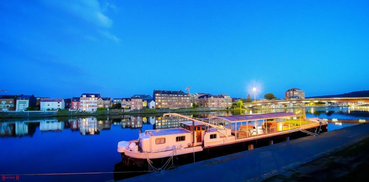 Hotel Arcadia - Péniche de Standing à Namur avec vue sur la Citadelle Exterior foto