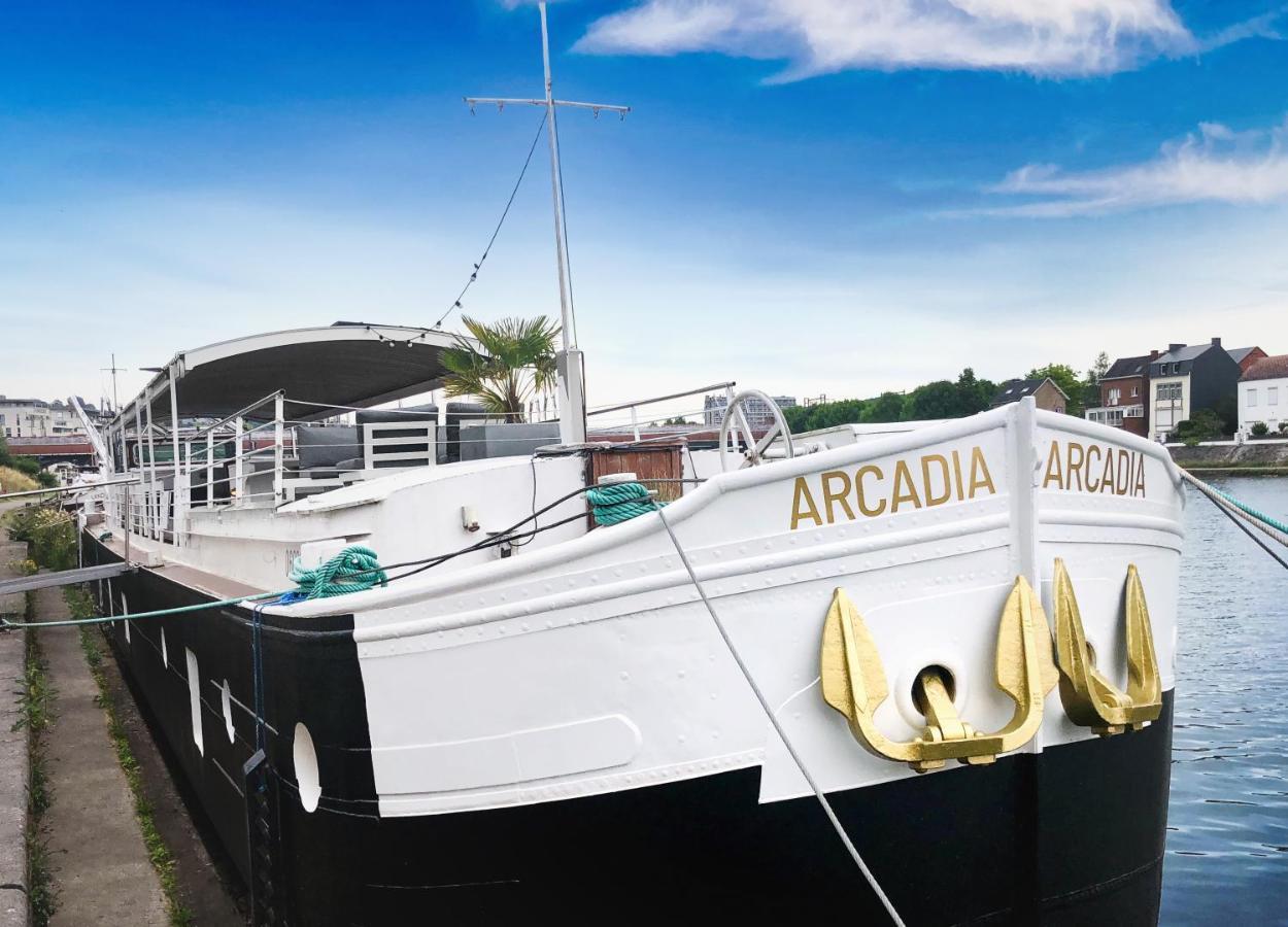 Arcadia - Péniche de Standing à Namur avec vue sur la Citadelle Exterior foto