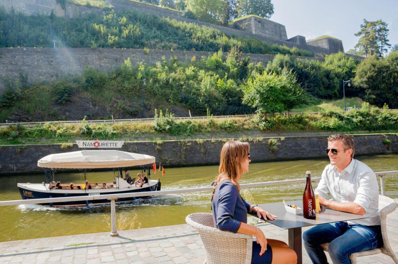 Hotel Arcadia - Péniche de Standing à Namur avec vue sur la Citadelle Exterior foto