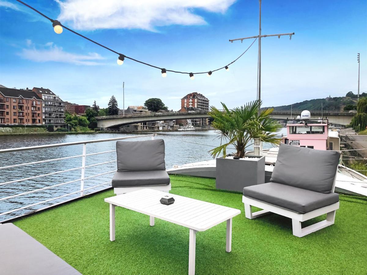Arcadia - Péniche de Standing à Namur avec vue sur la Citadelle Exterior foto