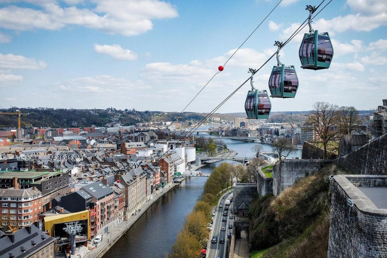 Arcadia - Péniche de Standing à Namur avec vue sur la Citadelle Exterior foto